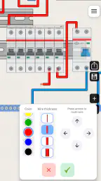 Designer for elektriske tavler screenshot