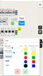 Designer for elektriske tavler screenshot