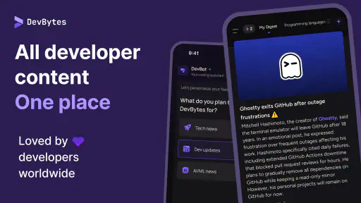 DevBytes-For Busy Developers screenshot