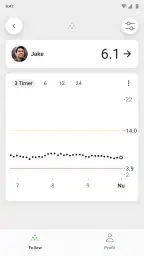Dexcom Follow screenshot