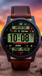 Dgt BigMod Informer Watch face screenshot