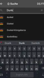 dict.cc+ Wörterbuch screenshot