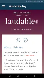 Dictionary - M-W Premium screenshot