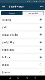 Dictionary - M-W Premium screenshot