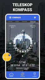 Digitalt kompass - GPS-kompass screenshot