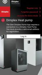 Dimplex Home screenshot