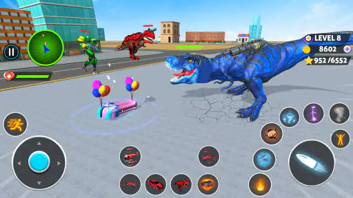 Dino Transform Robot-spill screenshot