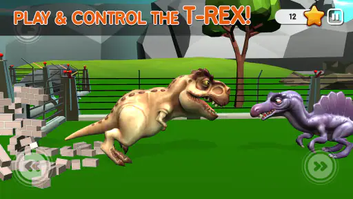 Dinosaur Park Game screenshot
