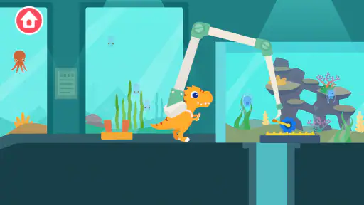 Dinosaurus eventyr under vann screenshot