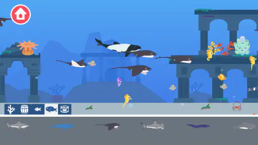 Dinosaurus eventyr under vann screenshot