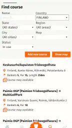 Disc Golf Metrix screenshot