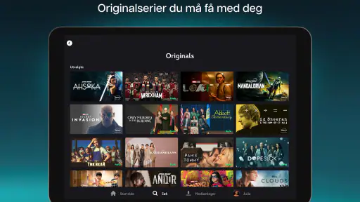 Disney+ screenshot