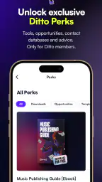 Ditto Music screenshot
