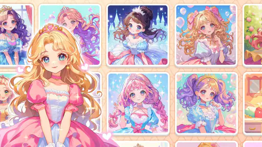 Doll Color: Princess Coloring screenshot
