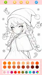 Doll Color: Princess Coloring screenshot