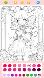 Doll Color: Princess Coloring screenshot