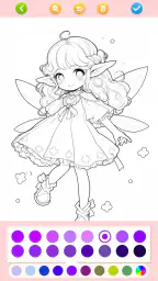 Doll Color: Princess Coloring screenshot