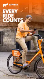 Donkey Republic Bike share screenshot