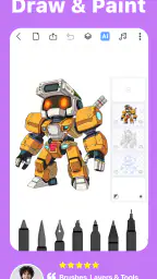 Drawing Desk: tegne,Kunst,male screenshot