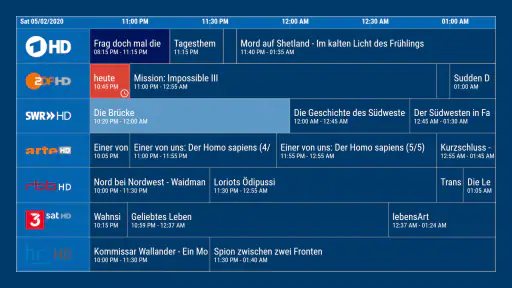dream Player IPTV for TV screenshot