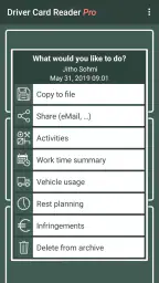 Driver Card Reader Pro screenshot