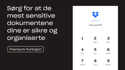Dropbox: Del filer og bilder screenshot