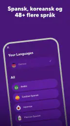 Drops: språklæringsapp screenshot