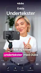 Dubs: Captions for Videos screenshot