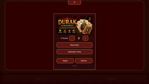 Durak Multiplayer Kartenspiel screenshot