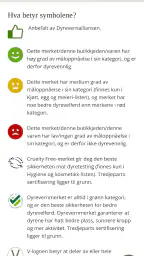 Dyrevennlig screenshot