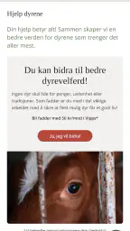 Dyrevennlig screenshot