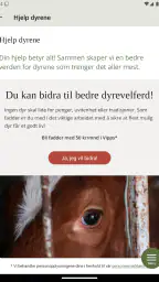 Dyrevennlig screenshot