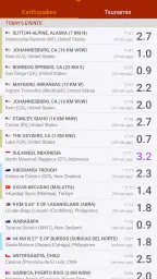 Earthquake screenshot