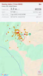 Earthquake screenshot