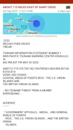 Earthquake screenshot