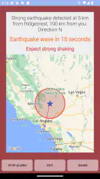 Earthquake Network screenshot