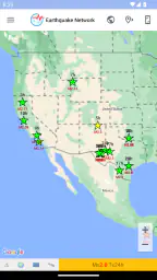 Earthquake Network screenshot