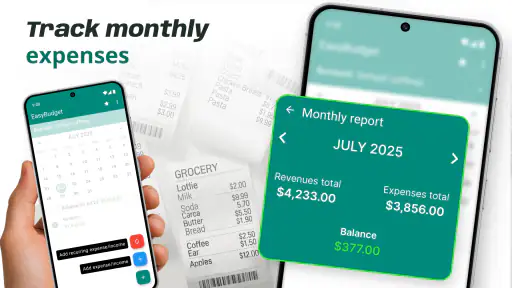 EasyBudget - Budget planning screenshot