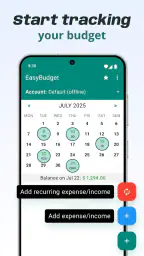EasyBudget - Budget planning screenshot