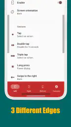 Edge Gestures screenshot