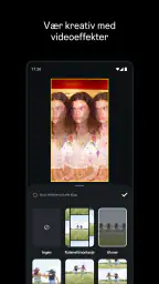 Edits: Videoredigerer screenshot