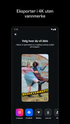 Edits: Videoredigerer screenshot
