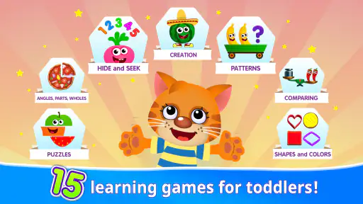 Educational games for kids 2 4 screenshot