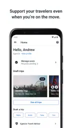 Egencia screenshot