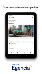 Egencia screenshot