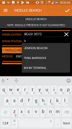 Elite Dangerous TradePad Pro screenshot