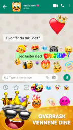 Emoji up: genmoji ai sticker screenshot