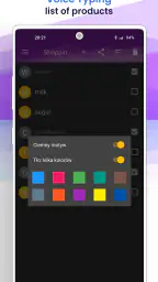 Enkel handleliste screenshot
