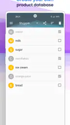 Enkel handleliste screenshot