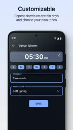 Enkel Vekkerklokke screenshot